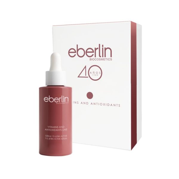 Ser Hidratant T5 – Eberlin 40 Years Limited Edition – Calmarea roșeții, oxigenare, elasticitate – 50 ml Gift Box